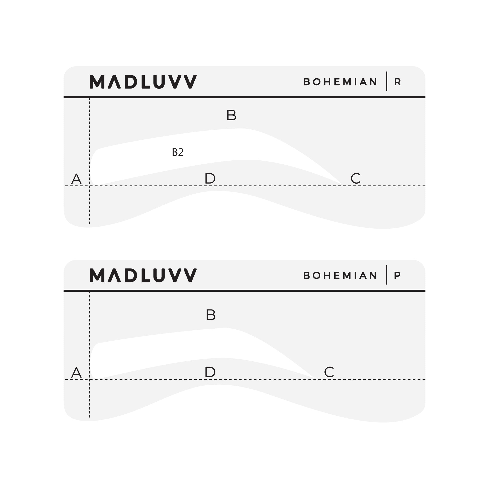 bohemian stencil regular and petite