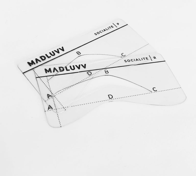 Eyebrow Stencil Series Part 3: Everything You Need To Know About The Socialite Stencil