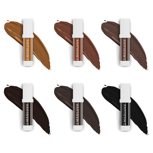 6 brow pigment colors