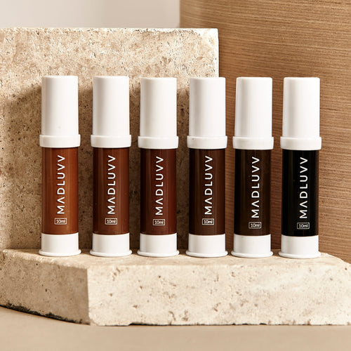 6 brow pigment colors